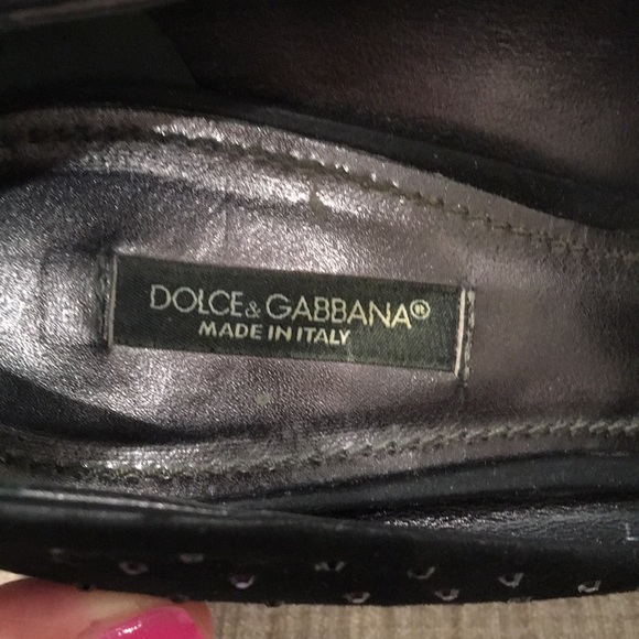 💜🖤 Dolce & Gabbana Swarovski Crystal Pumps - Picture 7 of 8